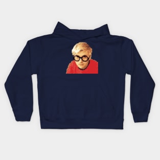 David Hockney 8bit Original Tribute Artwork Kids Hoodie